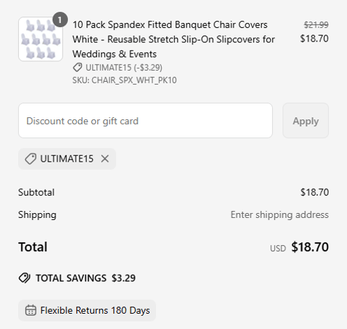 proof of working eFavormart discount codes ULTIMATE15