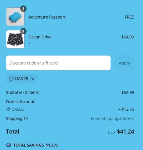 proof of working Bermies discount codes DAD25