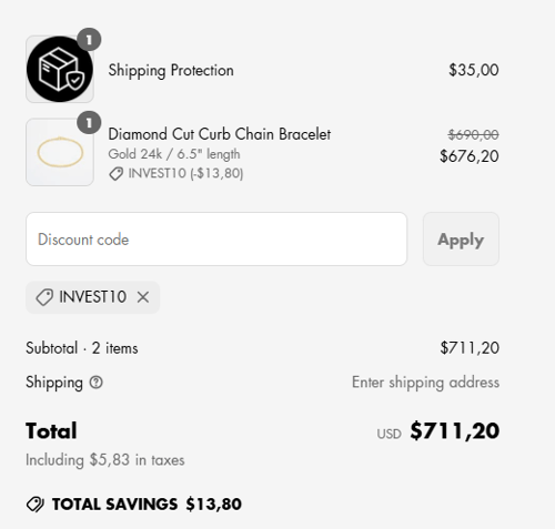 proof of working 7879 Jewellery​ discount codes INVEST10