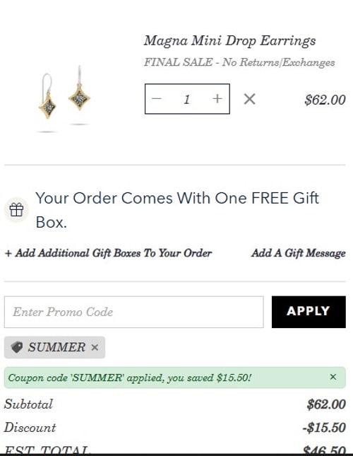 proof of working Waxing Poetic coupon codes SUMMER