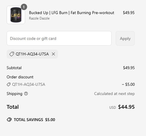 proof of working Nutrastop discount codes QT1H-AQ34-U7SA