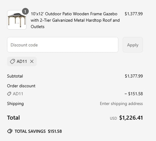 proof of working Aoodor coupon codes AD11
