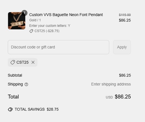 proof of working IceClique Jewelry discount codes CST25