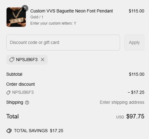 proof of working IceClique Jewelry discount codes NPSJB6F3