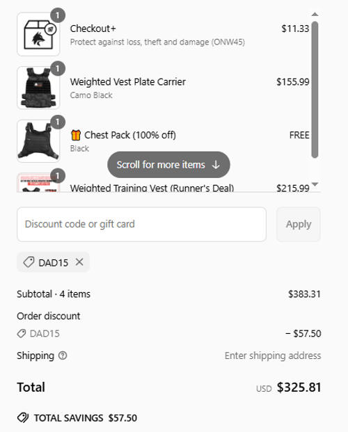 proof of working Wolf Tactical discount codes DAD15