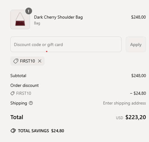proof of working VERAFIED coupon codes FIRST10