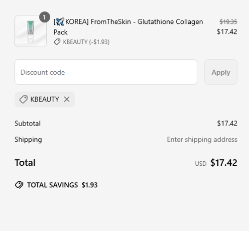 proof of working Ringko discount codes KBEAUTY