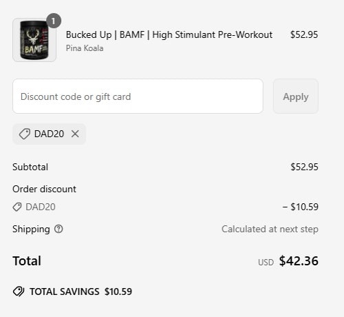 proof of working Nutrastop discount codes Dad20