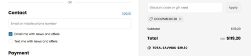 proof of working BrightCHAMPS coupon codes CODEWITHBC20
