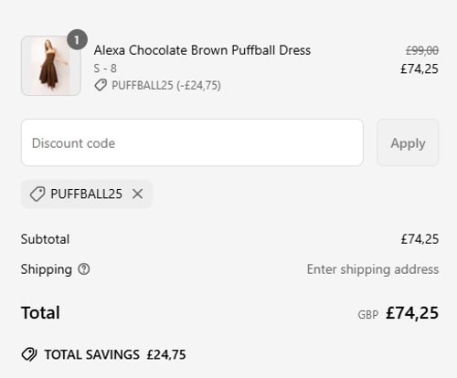 proof of working AMYLYNN discount codes PUFFBALL25