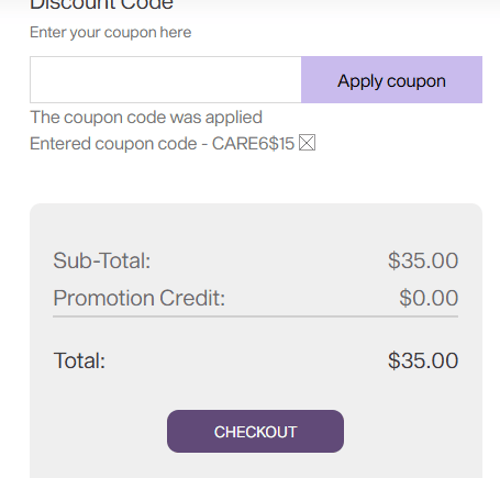 proof of working Science & Humans discount codes CARE6$15