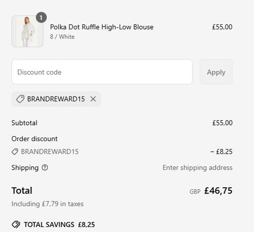 proof of working Liquorish Online discount codes BRANDREWARD15