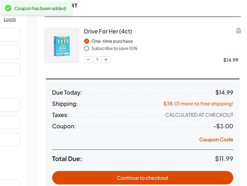 proof of working Hello Cake discount codes AFF20SUMMER