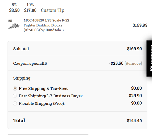proof of working Letbricks coupon codes special15