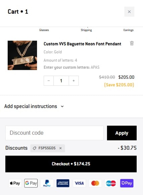 proof of working IceClique Jewelry discount codes F5PSSGDS