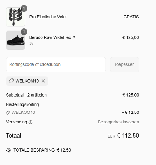 proof of working Berado kortingscodes WELK✱✱✱✱