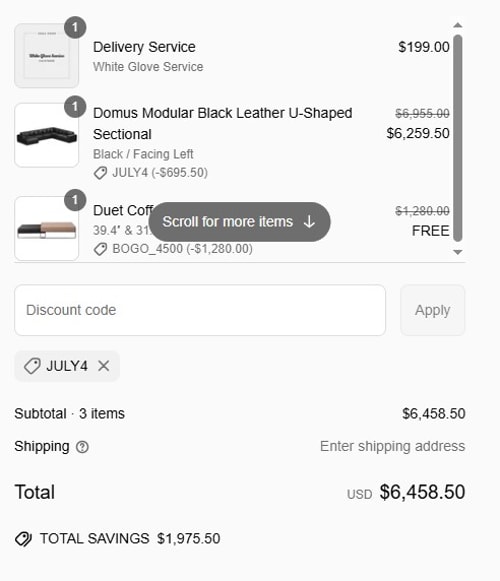 proof of working SOKA HOME discount codes JULY4