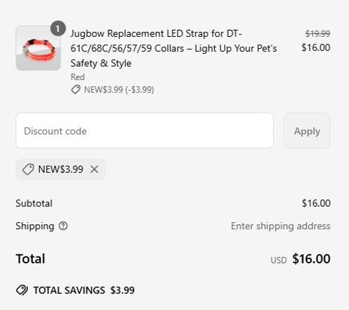 proof of working Jugbow coupon codes NEW$3.99