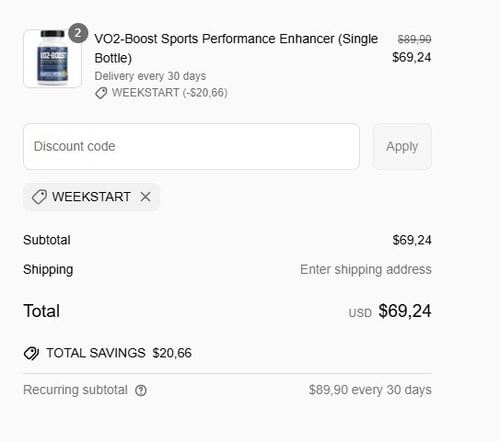 proof of working BRL Sports Nutrition coupon codes WEEKSTART