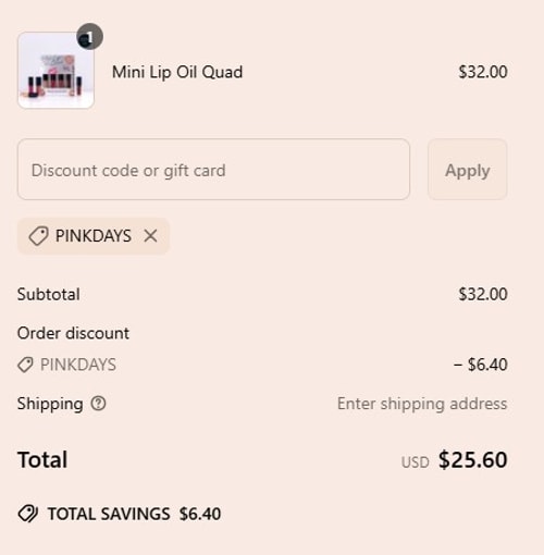 proof of working tr&egrave;StiQue coupon codes PINKDAYS