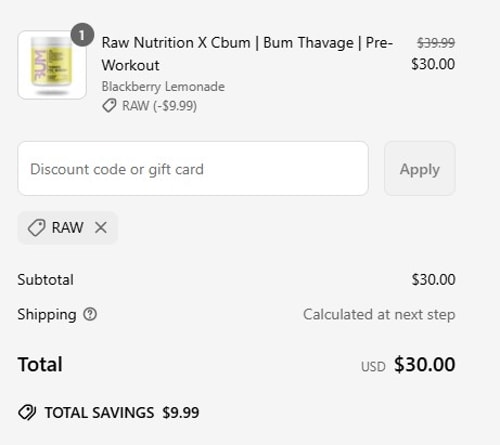 proof of working Nutrastop discount codes Raw