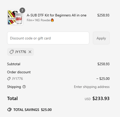 proof of working A-SUB coupon codes JY1776