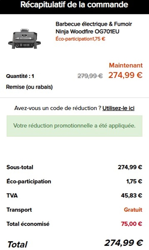 proof of working Ninja Kitchen codes promo NJA5JQ6EZ2UU
