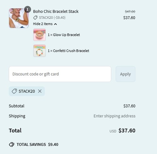 proof of working Treasure Jewels discount codes STACK20