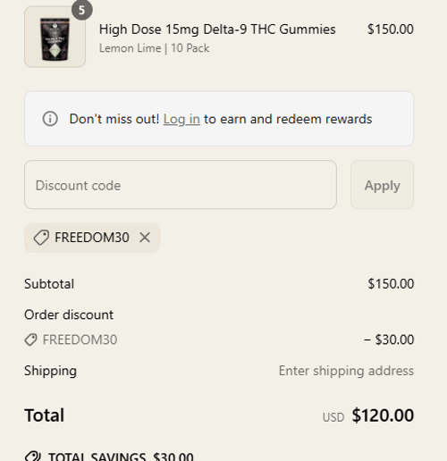 proof of working Botany Farms discount codes FREEDOM30