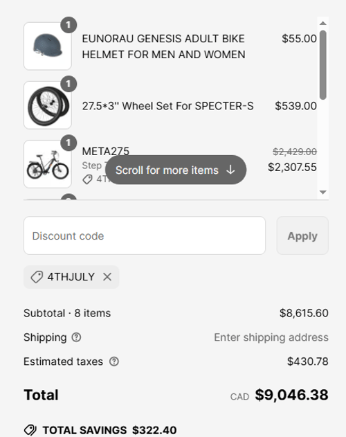 proof of working EUNORAU discount codes 4THJULY