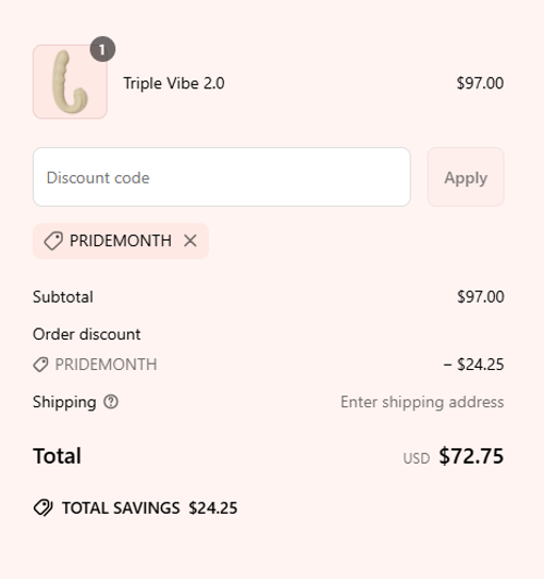 proof of working Cosara coupon codes PRIDEMONTH