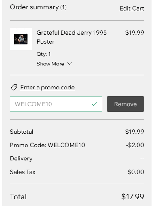 proof of working Stadium Vagabond coupon codes WELCOME10