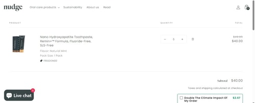 proof of working nudge coupon codes FREEDOM20