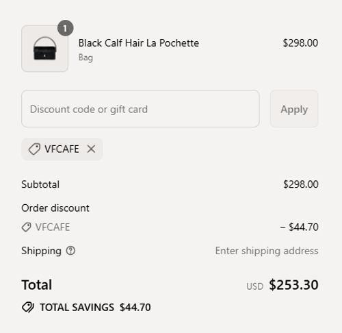 proof of working VERAFIED coupon codes VFCAFE