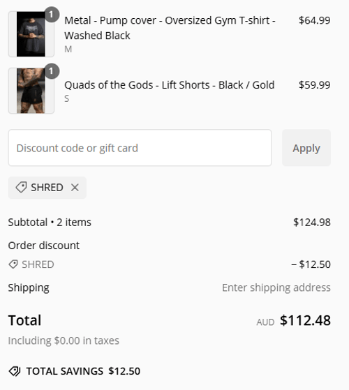 proof of working Stay Shredded discount codes SHR✱✱