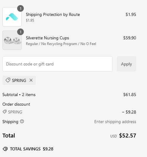 proof of working Silverette discount codes spring