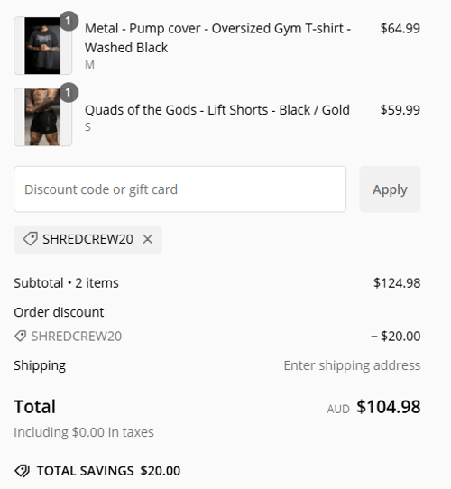 proof of working Stay Shredded discount codes SHREDC✱✱✱✱✱