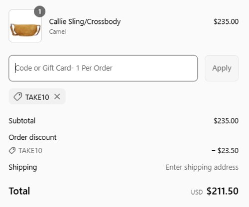 proof of working Latico Leathers promo codes TAKE10