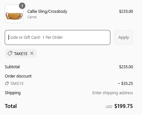 proof of working Latico Leathers promo codes TAKE15