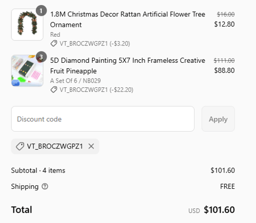 proof of working Crownie coupon codes VT_BROCZWGPZ1