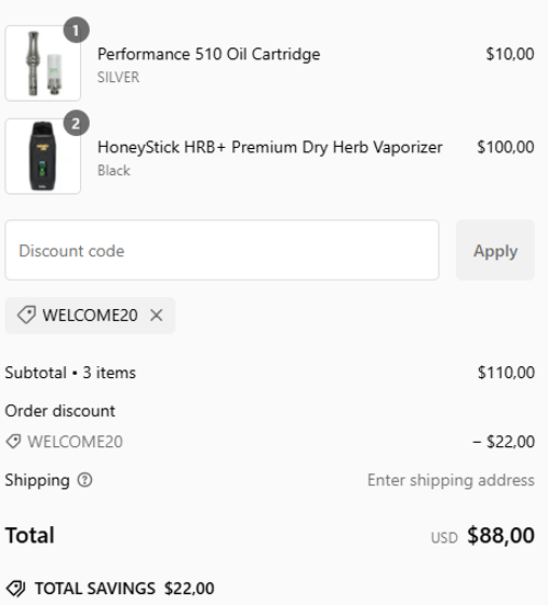 proof of working HoneyStick coupon codes WELCO✱✱✱✱