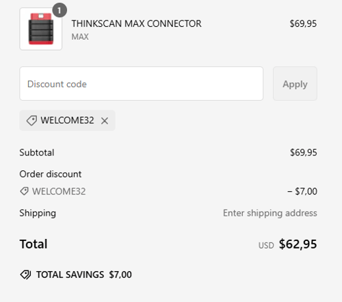 proof of working ThinkCar coupon codes WELCOME32