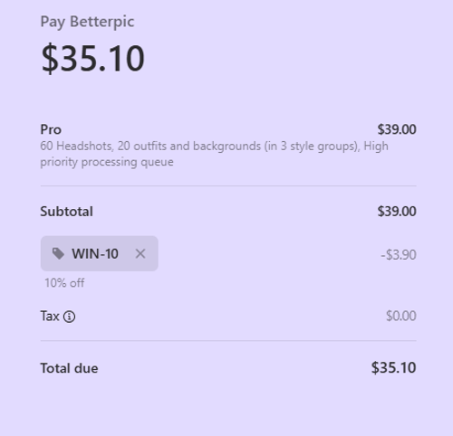 proof of working BetterPic promo codes WIN-10