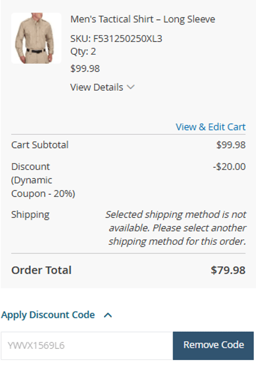proof of working Propper discount codes YWVX1569L6