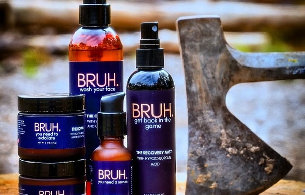 BRUH. Skincare Banner