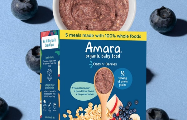Amara Organic Foods Banner