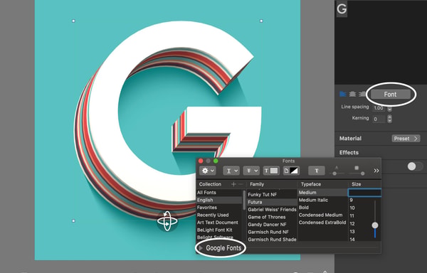 Art Text Banner