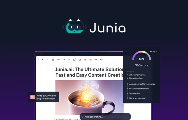 Junia AI Banner