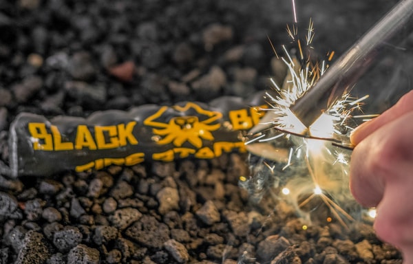 Black Beard Fire Starters Banner