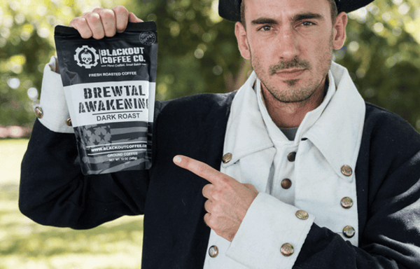 Blackout Coffee Banner